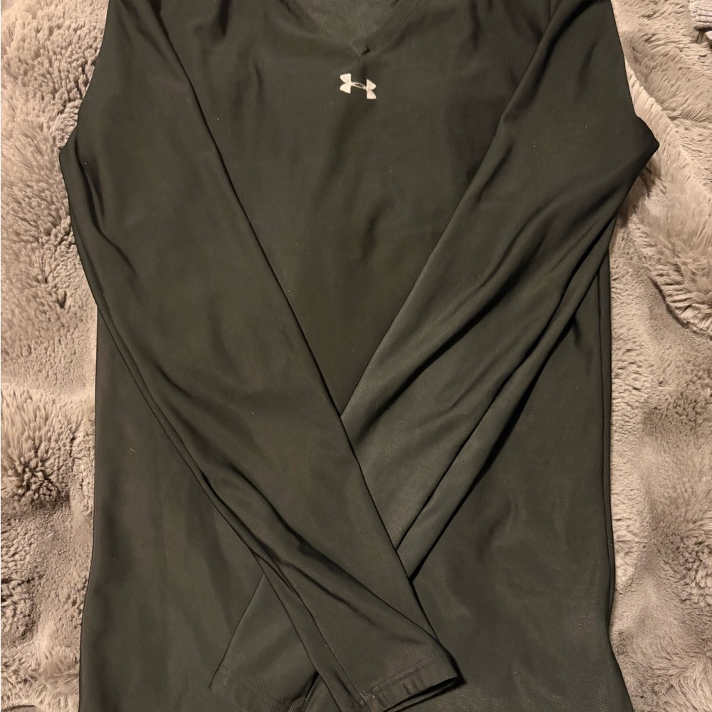 Under Armour Women's Charcoal Long Sleeve Tee